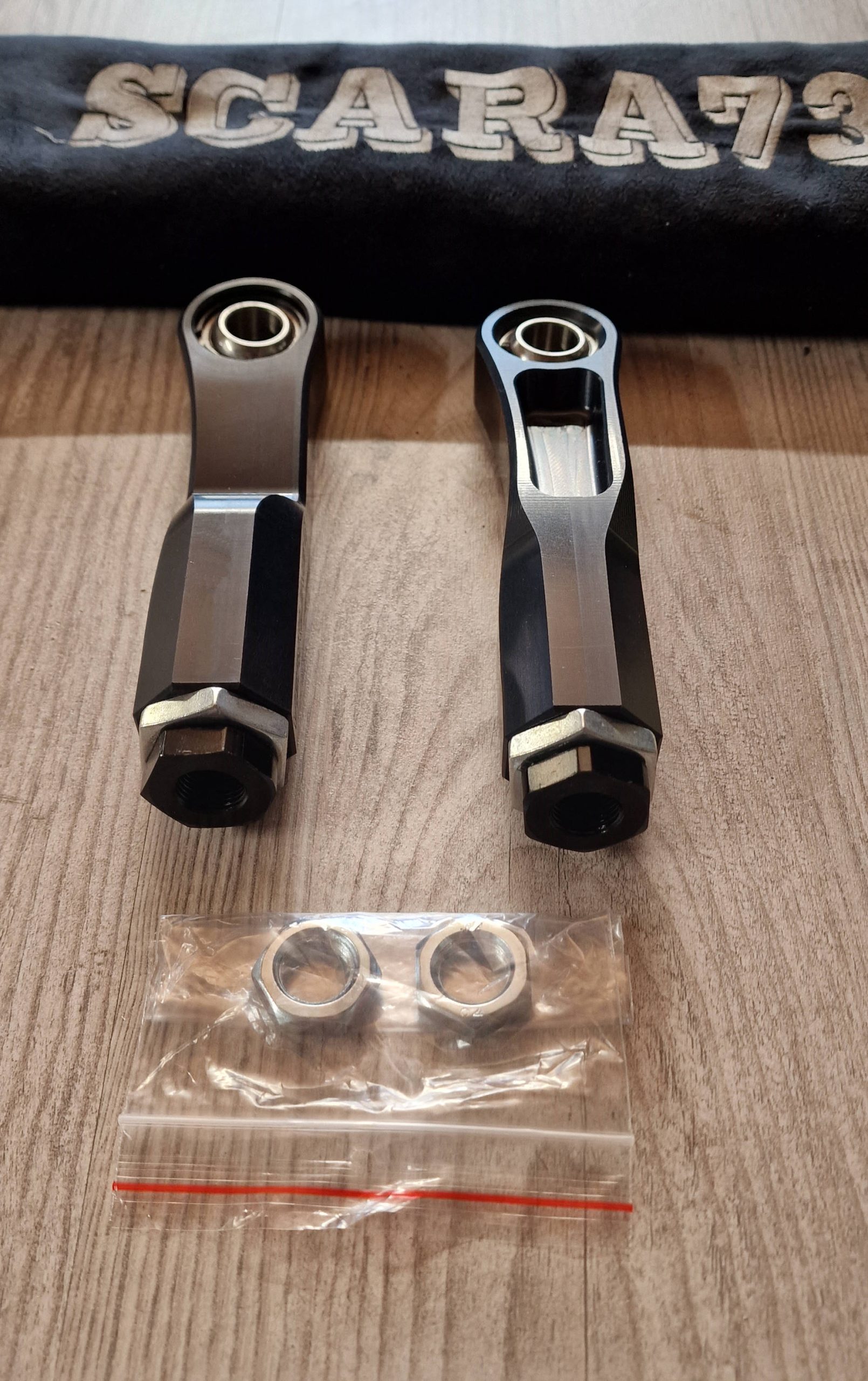 Front adjustable tie rod ends verkline 2